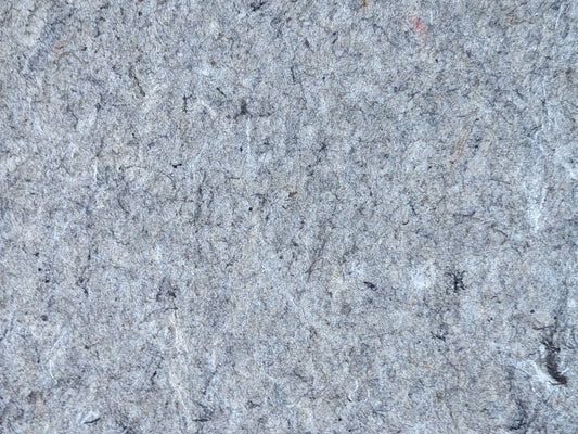 Recycled fiber surface of the low-profile all-surface rug pad