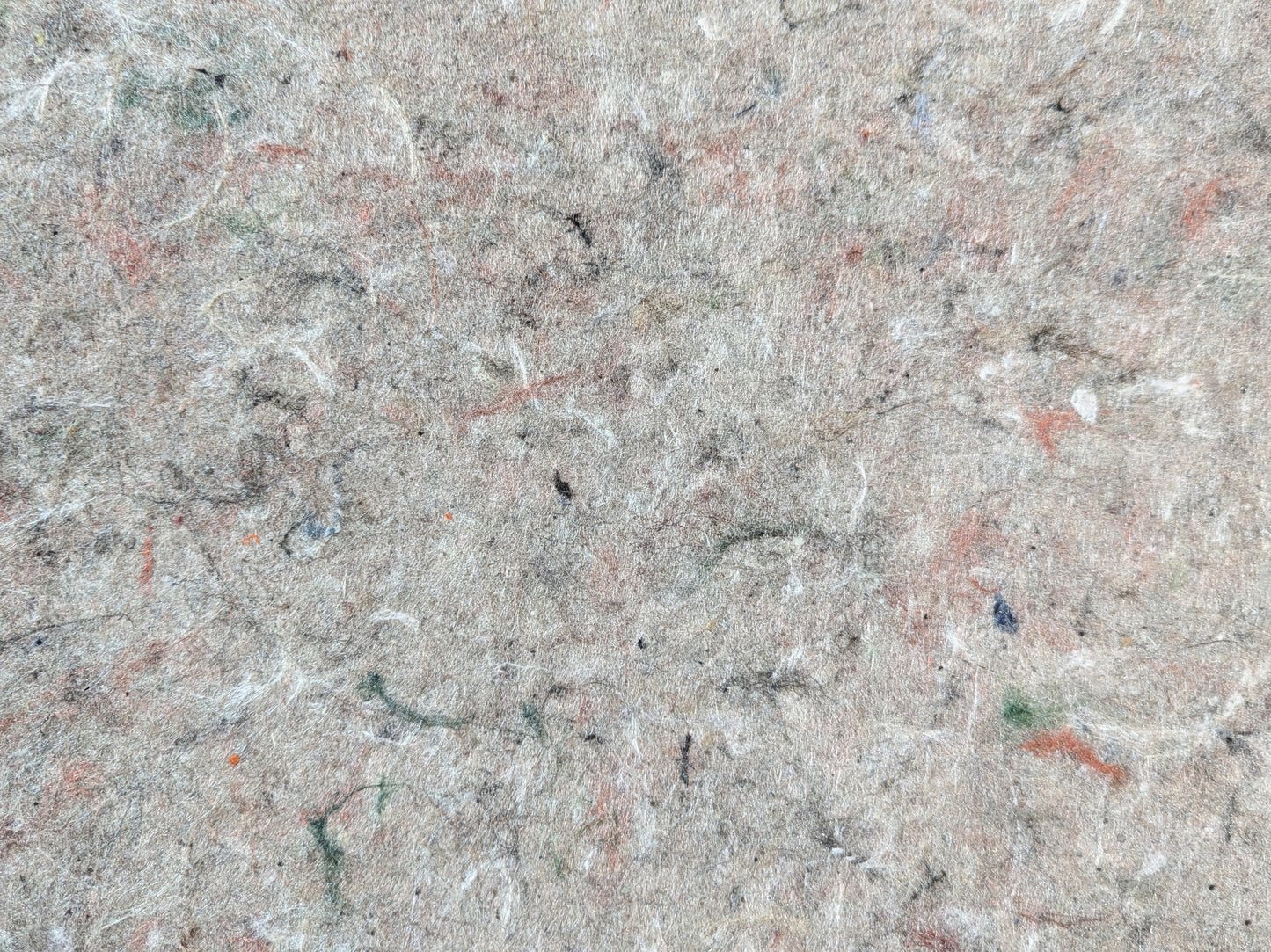 felt + rubber rug pad face
