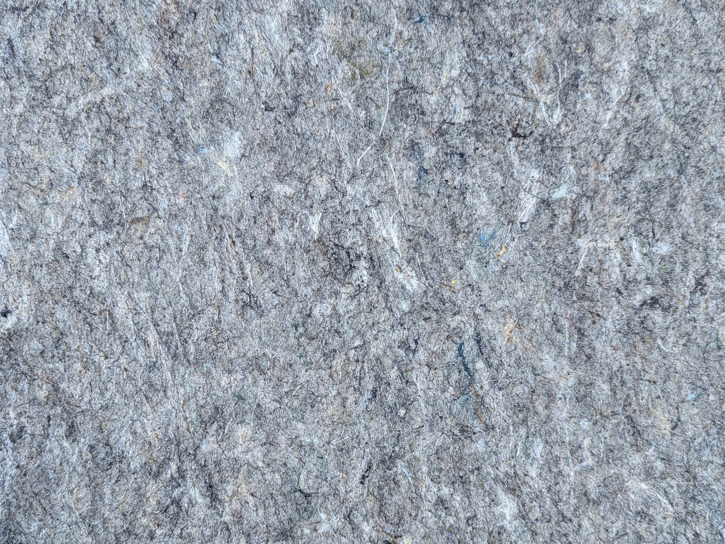Dense recycled fiber surface of the Ultimate rug pad