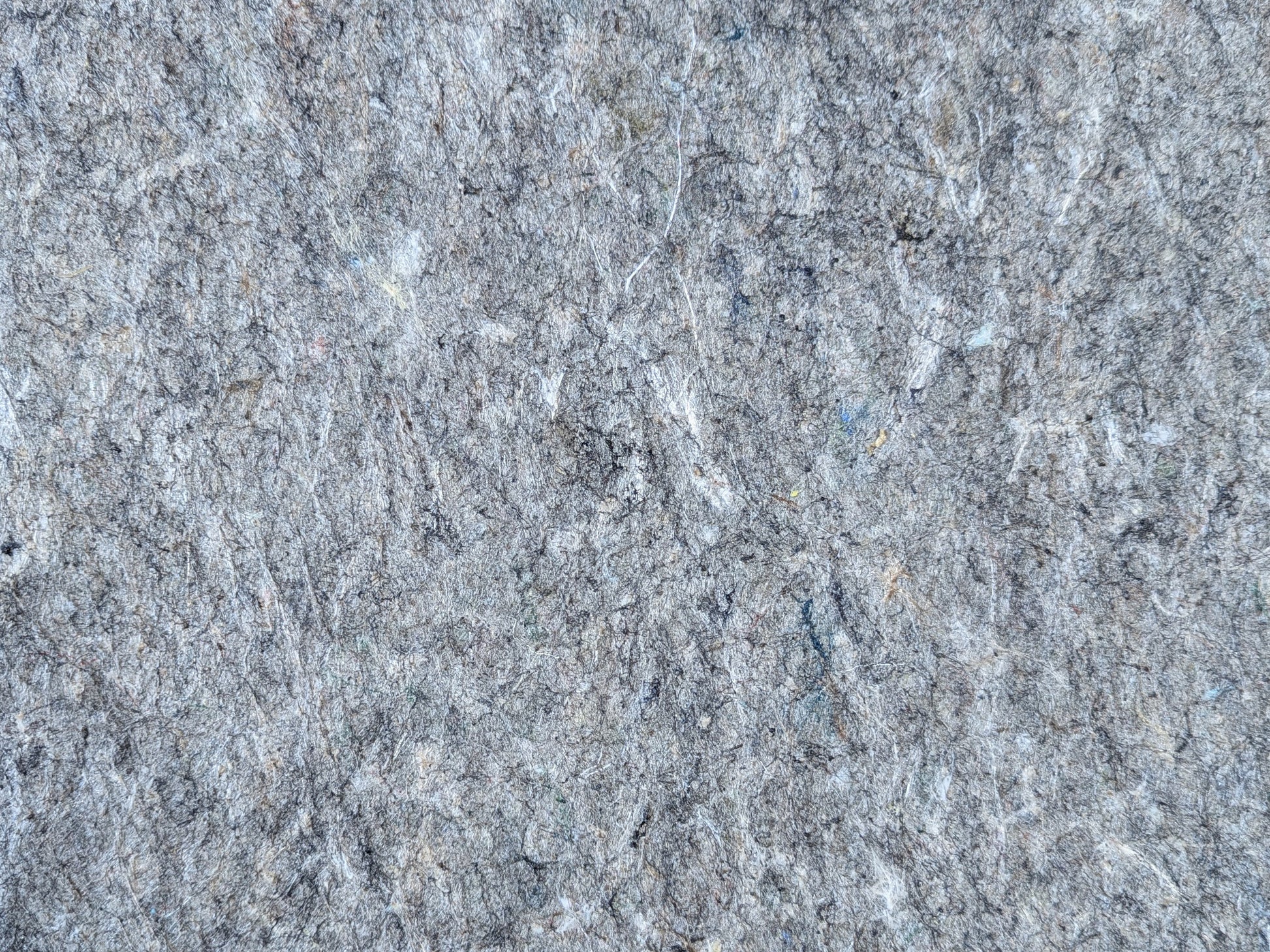 Dense recycled fiber surface of the Ultimate rug pad