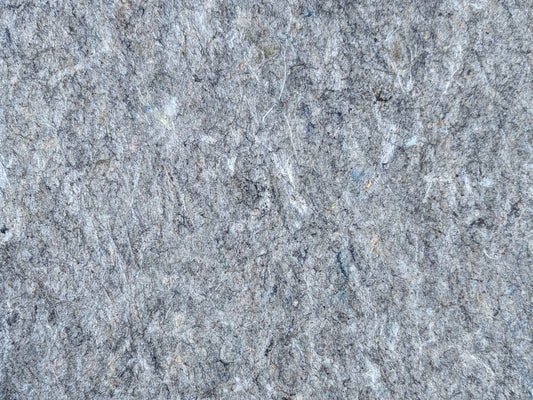 Dense recycled fiber surface of the Ultimate rug pad